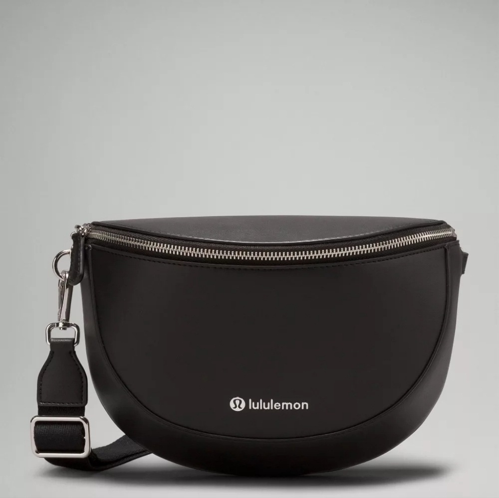 lululemon athletica Black Crescent Crossbody Bag